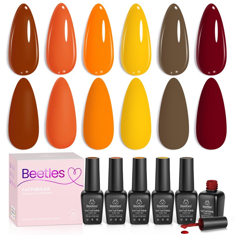 Beetles Pink Cat Eye Gel Nail Polish Set - 6 Colors Nude Pink Silver Cat Eye Glitter Gel Polish Kit with Magnet Soak Off UV Fall Winter Velvet Gel French Nail Art Design Manicure Gift for Women