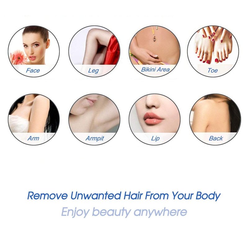 Hard Wax Beads for Hair Removal, Yovanpur Wax Beads for Sensitive Skin, Har Wax Beans for Coarse Hair, Waxing beads for Face, Eyebrow, Body, Bikini, Brazilian At Home 300g (10.5 Oz)/bag (Blue)