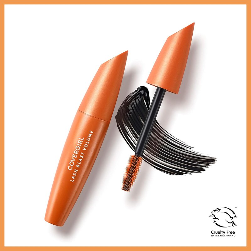 COVERGIRL Lash Blast Volume Mascara - Long-Wearing, Smudge-Proof, Cruelty-Free | Black Brown (Pack of 2)
