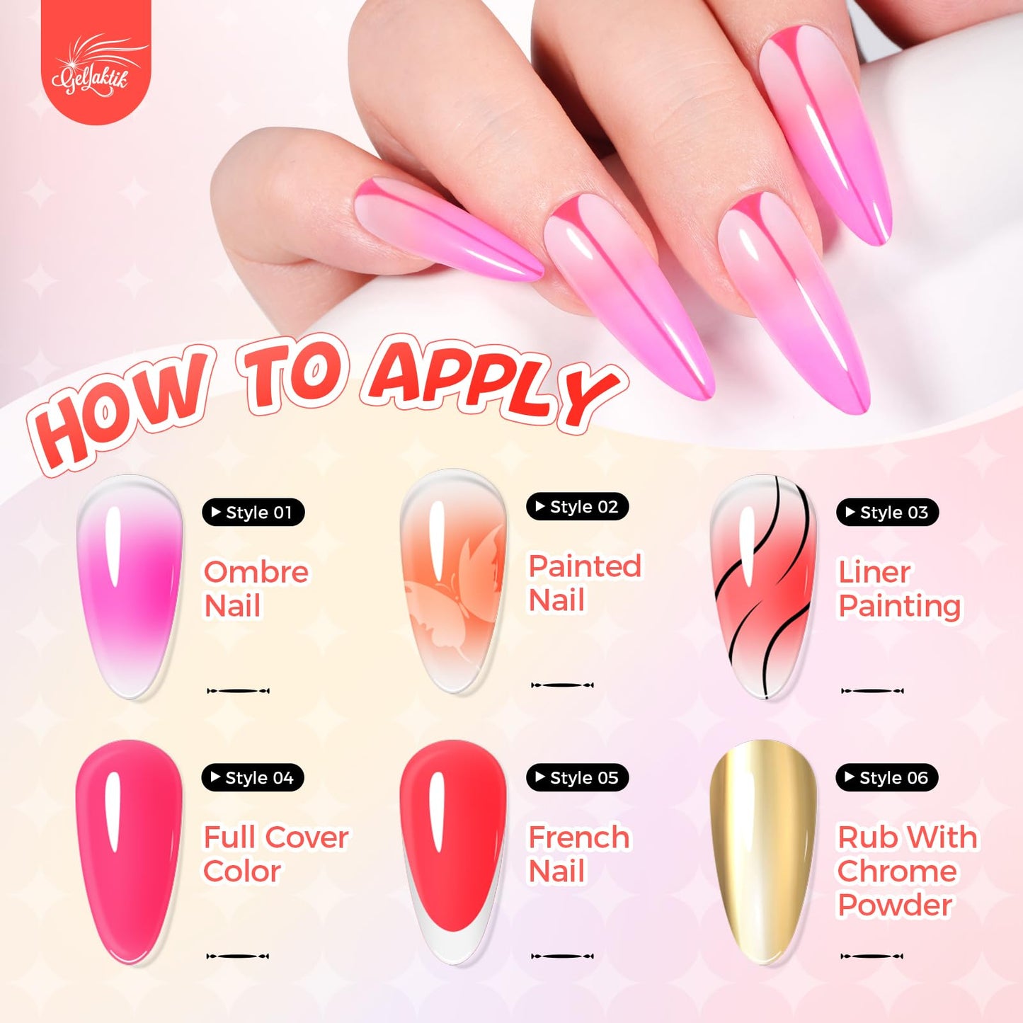 Sponge Pat Painting Gel, 20 Colors Ombre Gel Nail Polish for Ombre Nails Aura Nails, French Manicure DIY Nail Art High-glossy DIY Palette Cloud Fluff