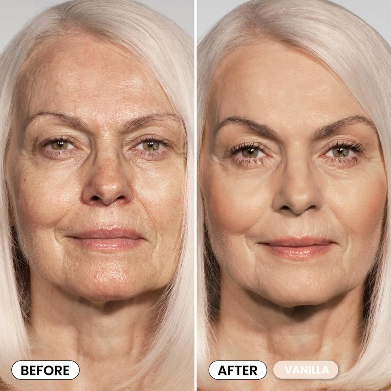 Prime Prometics Perfecting Concealer Pencil - Covers Dark Circles & Age Spots - 12-Hour Waterproof (Vanilla)