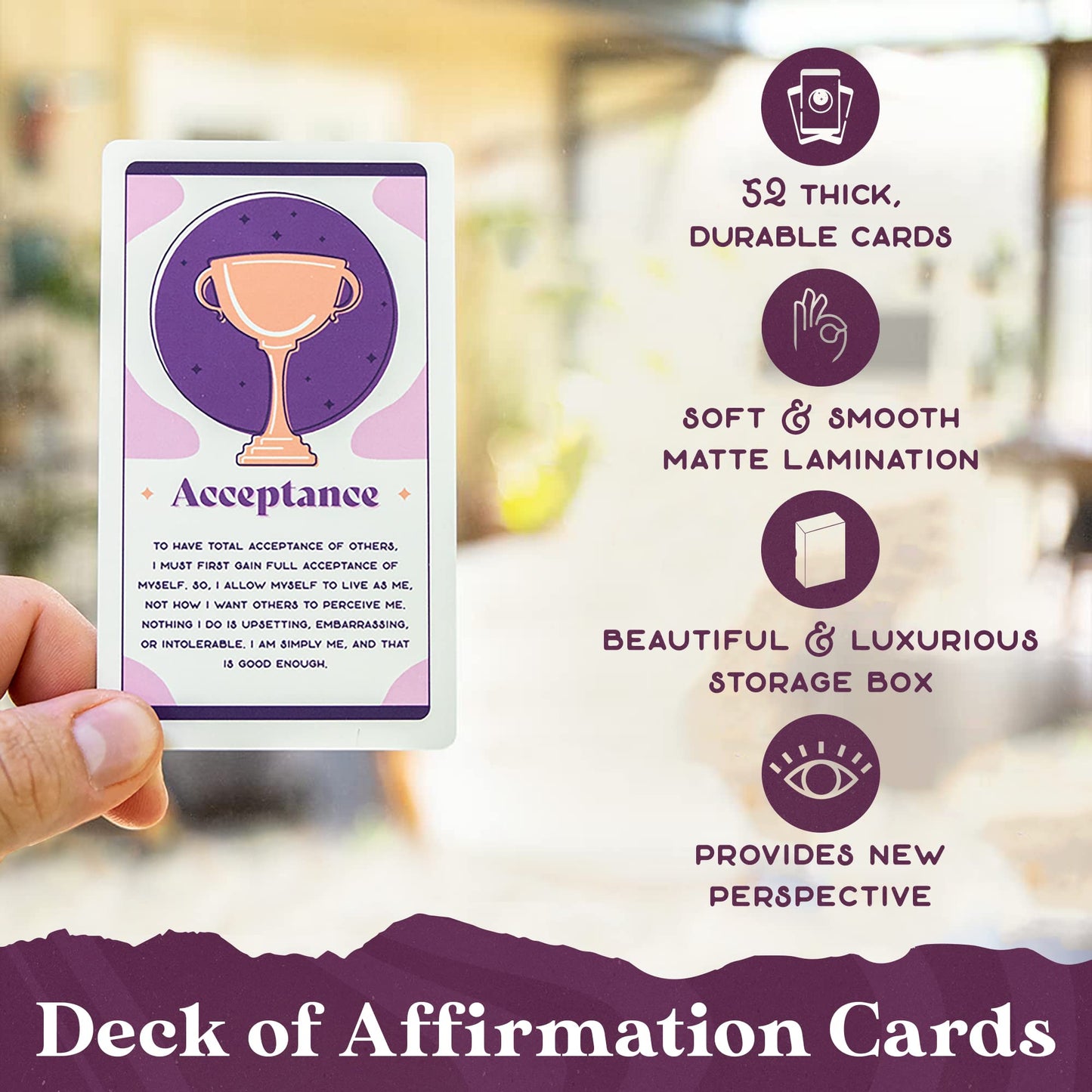 Purple Canyon Meditation Starter Kit | Sage Smudge Kit Includes Manifestation Journal, Affirmation Cards, Sage, and Palo Santo | A Guide to Meditation for Beginners