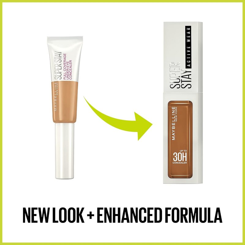Maybelline Super Stay Liquid Concealer - Full Coverage, Long-Lasting, Natural Matte Finish | 16 Shades Available