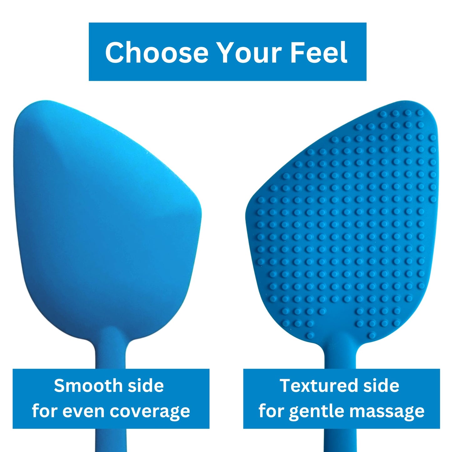 Bendable Lotion Applicator for Back & Body (Microfiber Mitt Included) - Sunscreen, Self Tanner, Medication, Body Lotion Applicator for Back