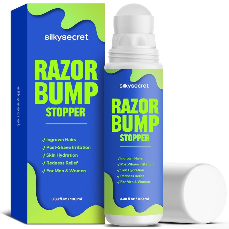 SilkySecret Ingrown Hair Treatment - Razor Burn Relief Lotion for Men & Women | 3.38 Fl Oz