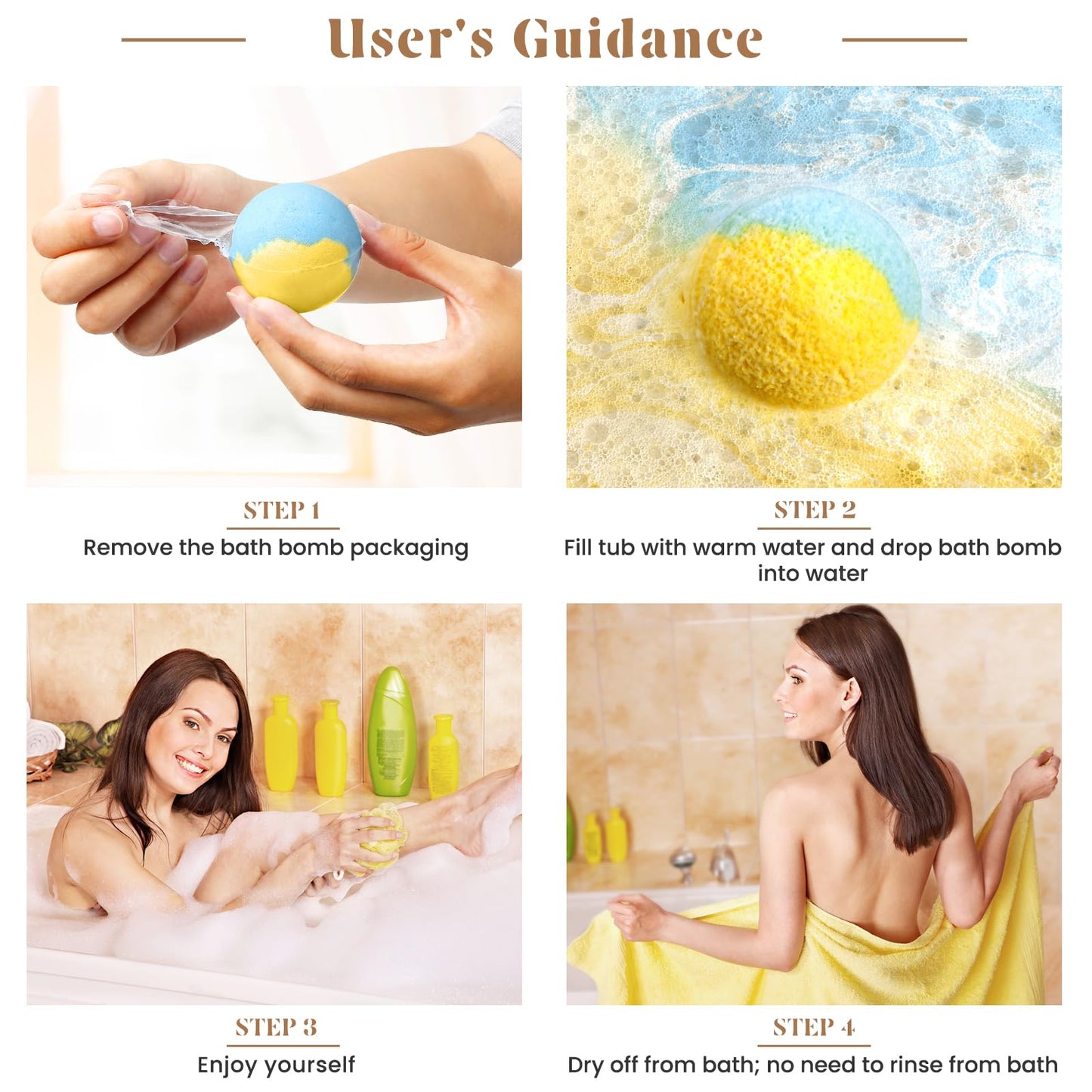 ZenBombs Bath Bombs Set, 20 pcs Natural Shea Butter & Safe Oil Bath Bomb for Skin Moisturizing, Handmade Bubble Bath & Fizzy, Ideal Presents for Women