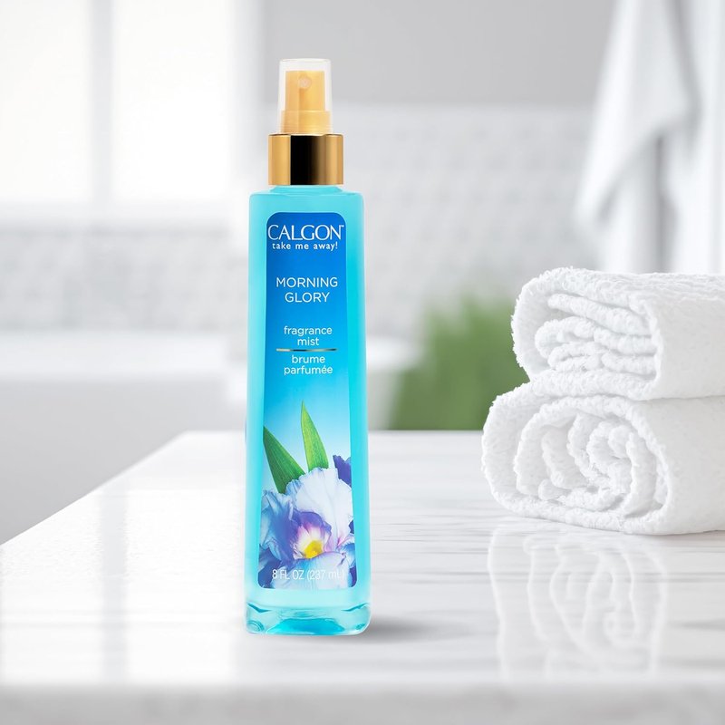 Calgon Morning Glory Fragrance Body Mist - Refreshing Scent | 8 Fl Oz