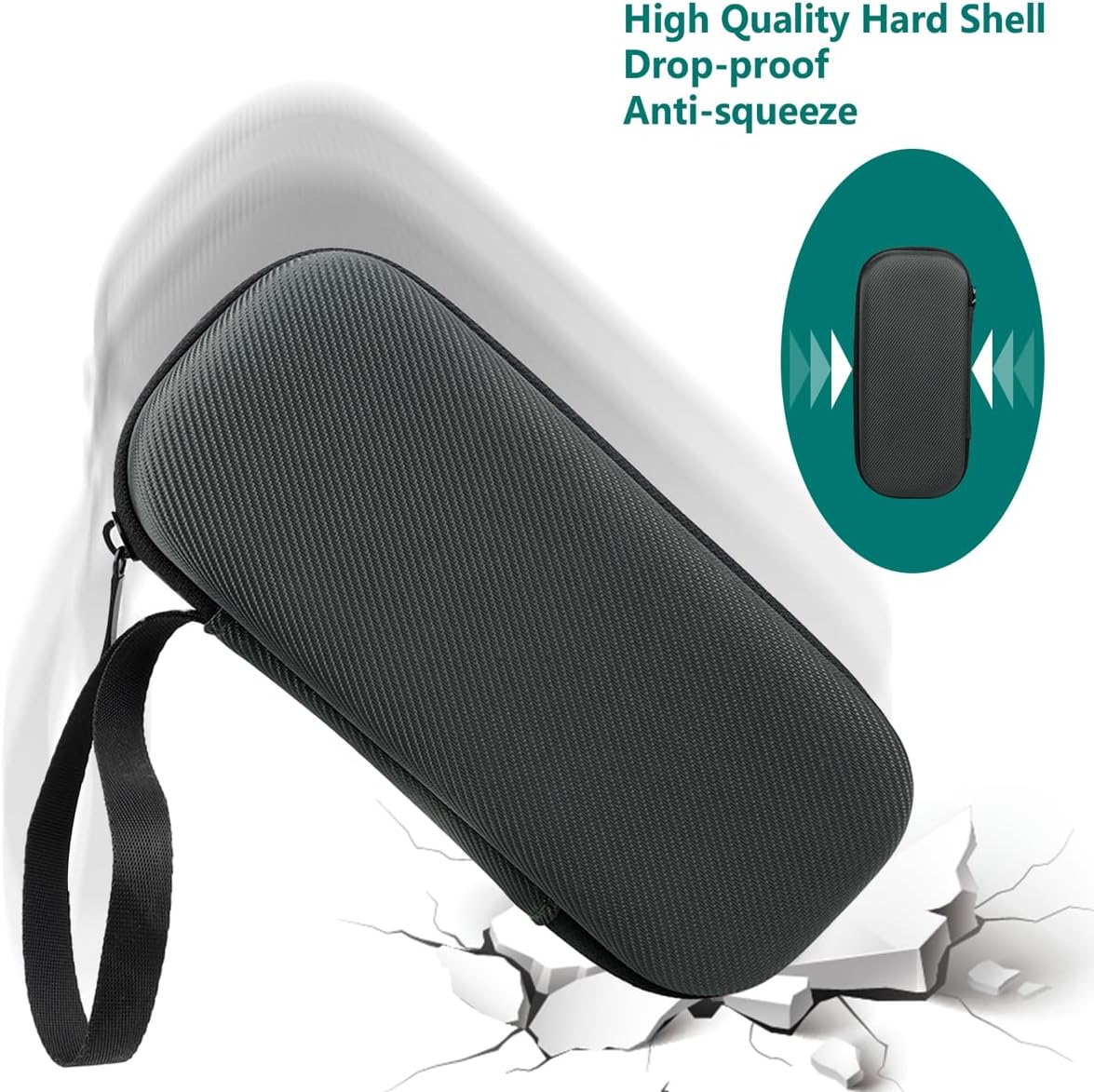 Travel Case for Philips Norelco OneBlade Trimmers - Portable Hard Case for QP2520, QP2630, QP6510, QP6520, QP653 | Stylish Storage Solution