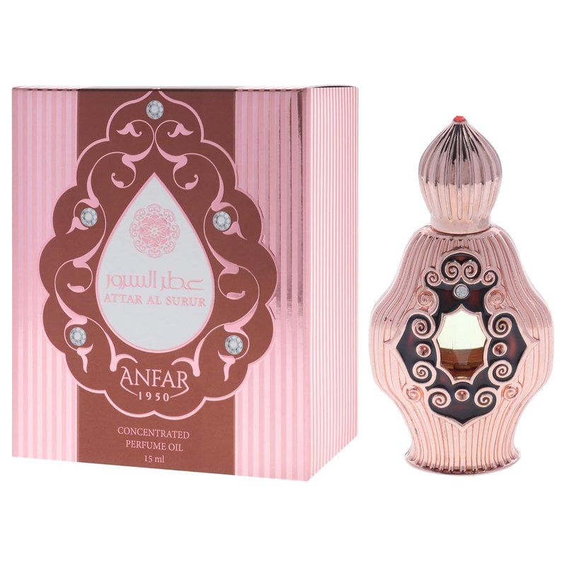 Anfar Attar Al Surur | Women's 0.5 oz Concentrated Perfume Oil - Luxurious Fragrance Experience