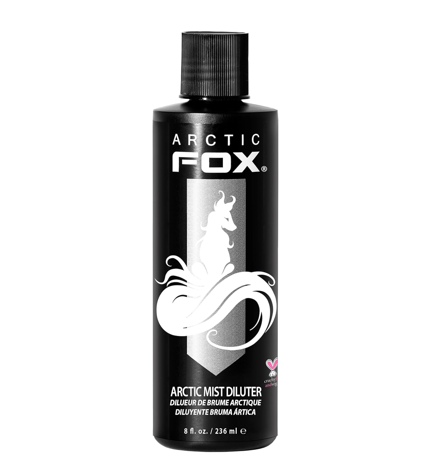 Vegan Semi-Permanent Hair Color Dye - Arctic Mist Diluter | 8 Fl Oz