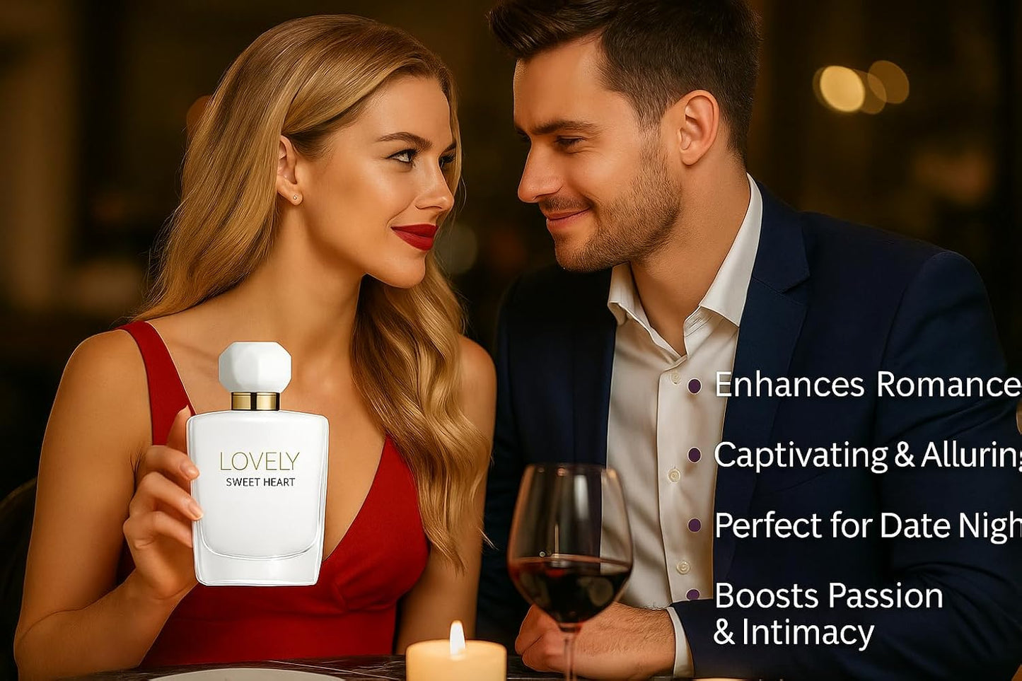 Women's Perfume, Jasmine, Mandarin Orange, Sandalwood Notes, Luxurious Long Lasting Eau de Parfum for Women 100ml (3.4 fl.oz)