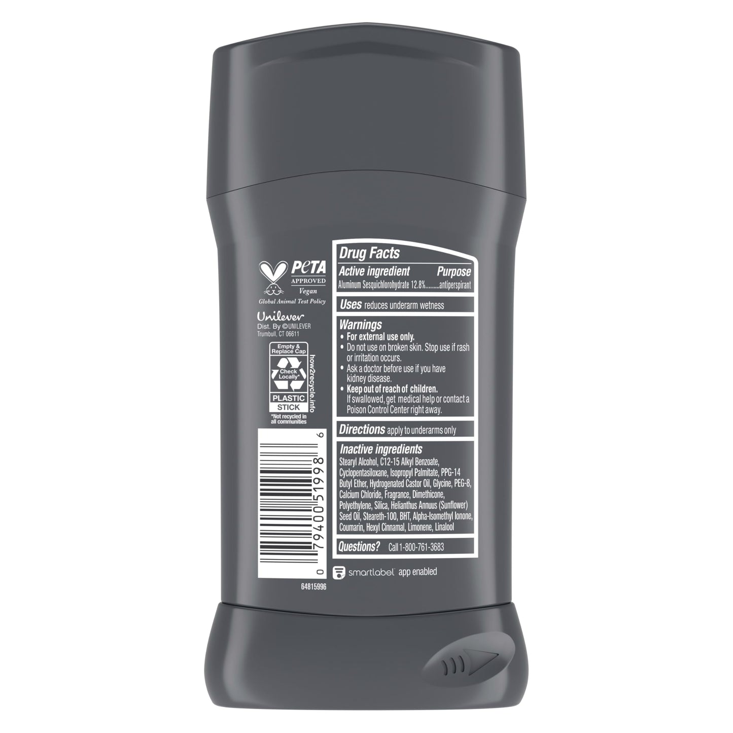 DOVE MEN + CARE Antiperspirant 3 Pack Rustic Sandalwood Deodorant for Men 2.7 oz