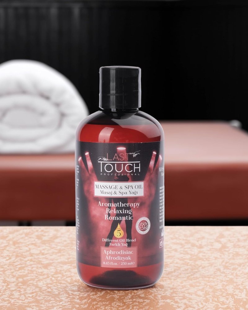 Aphrodisiac Massage Oil for Couples - Relaxing Aromatherapy Oil for Intimate Moments | 8.45 Fl Oz