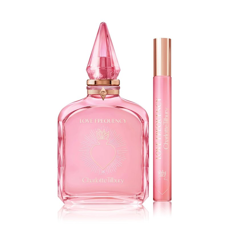 Charlotte Tilbury Love Frequency Eau De Parfum - Pheromone Floral Perfume with Naturally-Derived Oils | Long-Lasting Patchouli Musk & Rose Notes