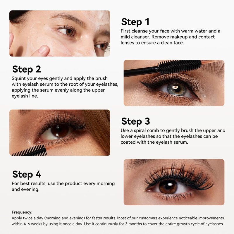 LANBENA Eyelash Growth Serum - Advanced Formula for Longer, Fuller, Thicker Lashes | 3ml