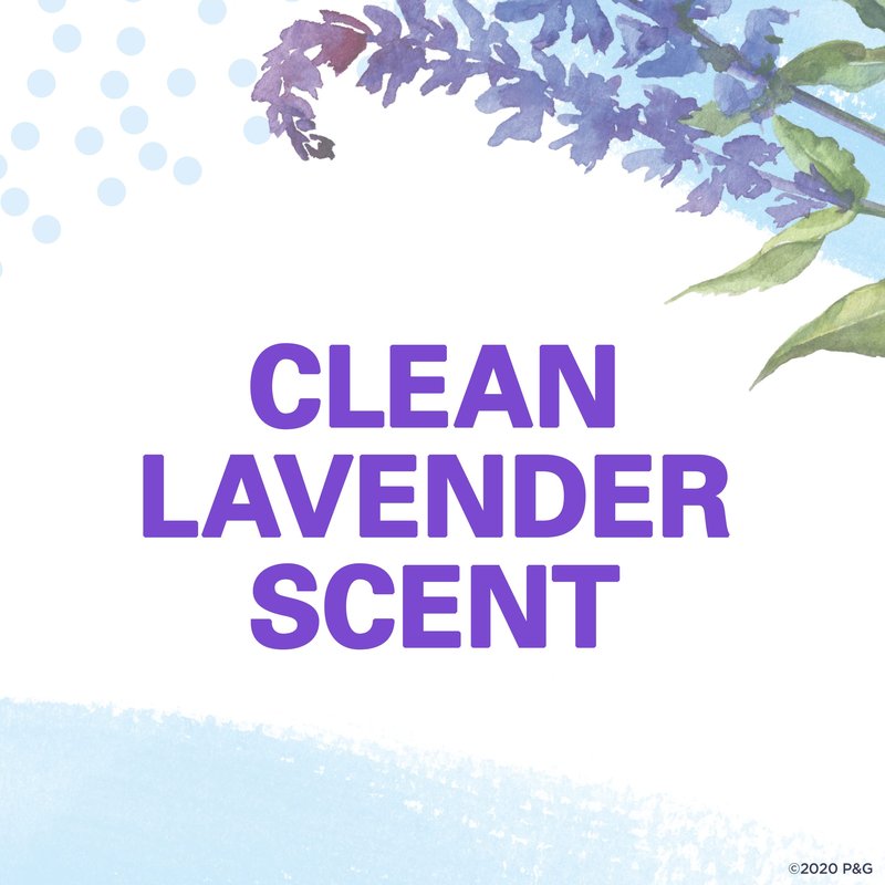 Secret Antiperspirant and Deodorant for Women, 24hr Sweat & Odor Protection, PH Balanced Protection, Gentle on Skin, Invisible Solid, Clean Lavender Scent, 2.6 oz