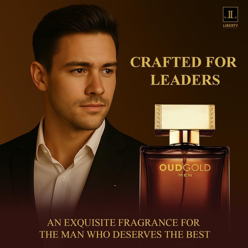 Liberty Oud Arabic Perfume for Men - Long-Lasting Luxury Oud & Fresh Citrus | 50ml EDP