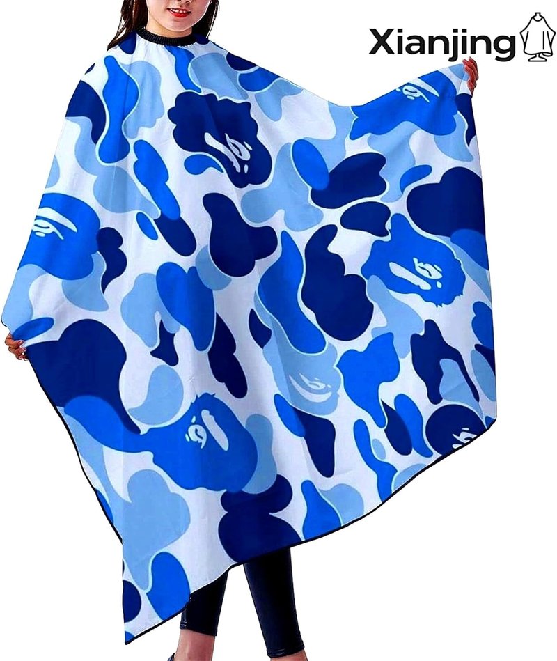 Skiennix Camo Barber Cape - Professional Salon Haircut Apron for Stylists | Durable & Stylish Design