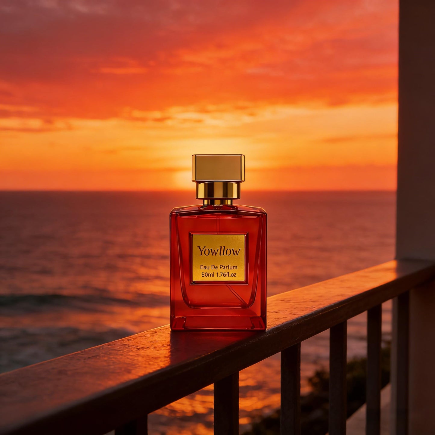 Yowllow- Ambery Saffron- Eau de Parfum- Inspired by Ba.ccarat Rou.ge 540-1.7 Fl Oz/50ML-Womens Perfume Long Lasting & Pure Fragrance Spray,Vegan & Cruelty-Free