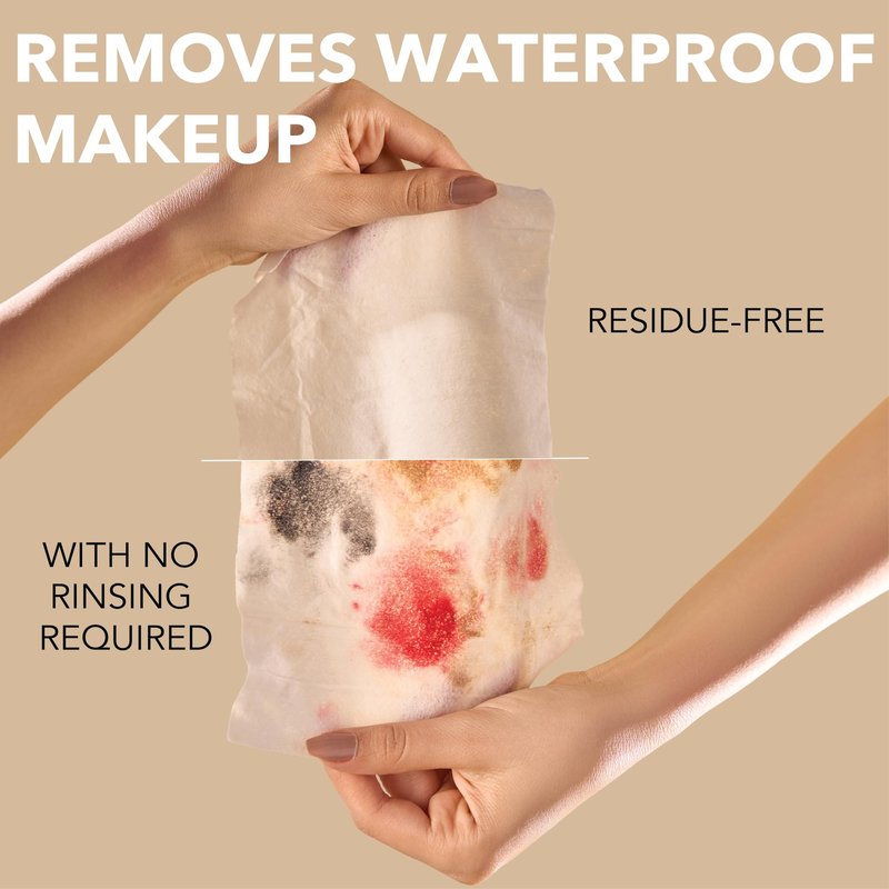 mivida 40 Count Hypoallergenic makeup wipes individually wrapped with Vitamin E | Dermatologist Tested Face Wipes | Alcohol-Free, Fragrance Free individual makeup remover wipes for Sensitive Skin