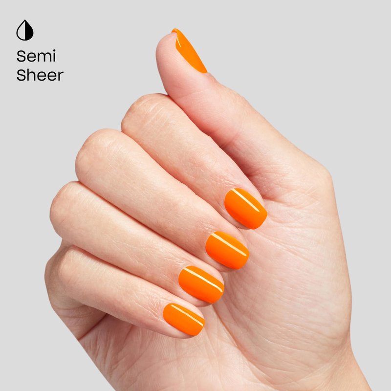OPI Infinite Shine Rollerbabe | Opaque Bright Warm Orange Pumpkin Long Wear Gel Like Crème Nail Polish | What's Your Mani-tude | Fall 2025
