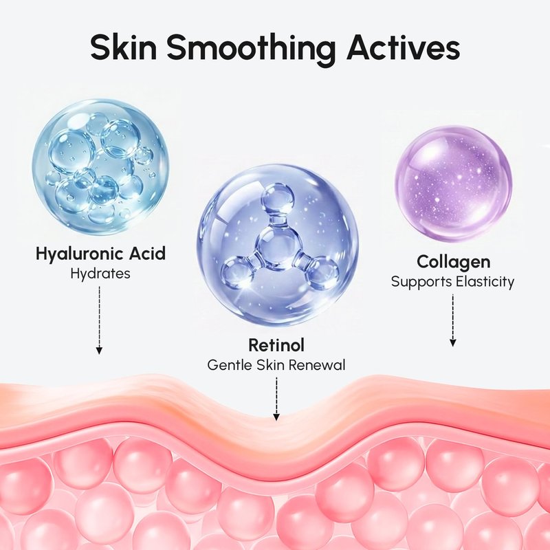MAREE Retinol Face Moisturizer - Anti-Aging Cream with Collagen for Daily Use - Hydrating Facial Cream