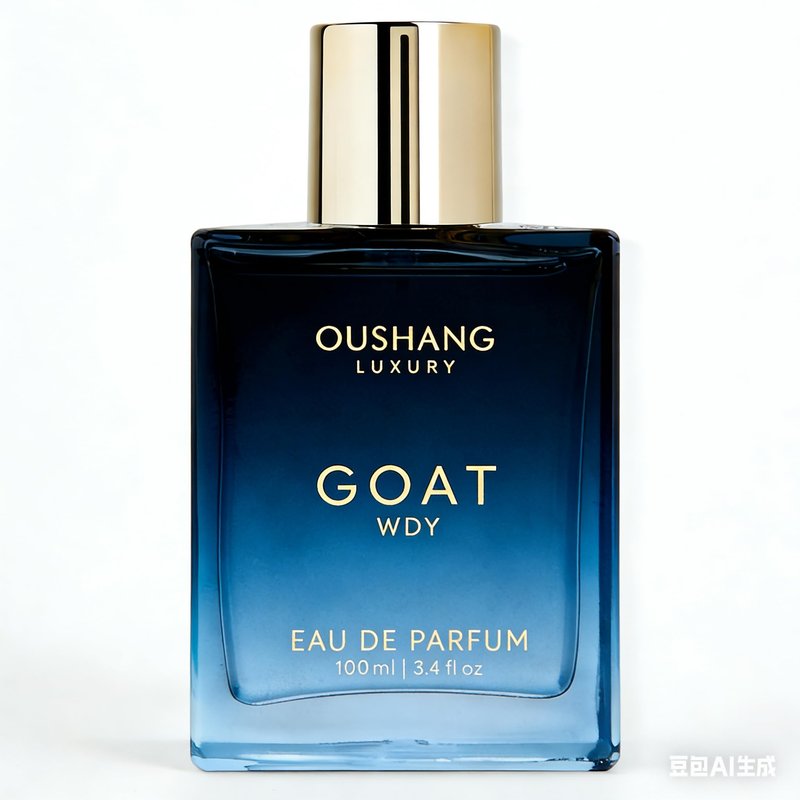 OUSHANG GOAT WDY Men's Eau De Parfum 100ml – Fresh Woody Spicy Fragrance for Men, Long Lasting Cologne Spray with Bergamot Pepper Lavender Amberwood Cedar, Masculine Everyday Luxury Scent