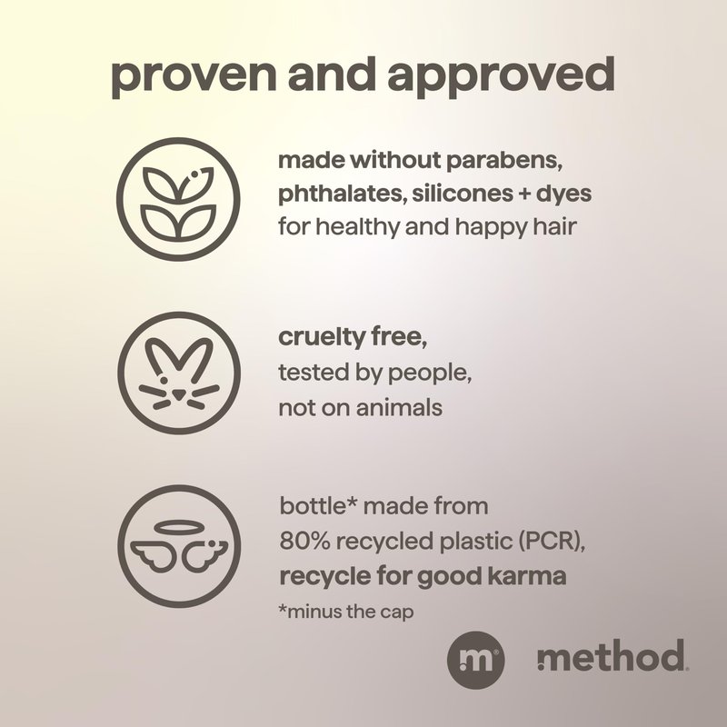 Method Men 2-in-1 Shampoo and Conditioner, Cedar + Cypress - Cleans and Conditions with Argan and Jojoba Oil - Made without Parabens - 14 oz