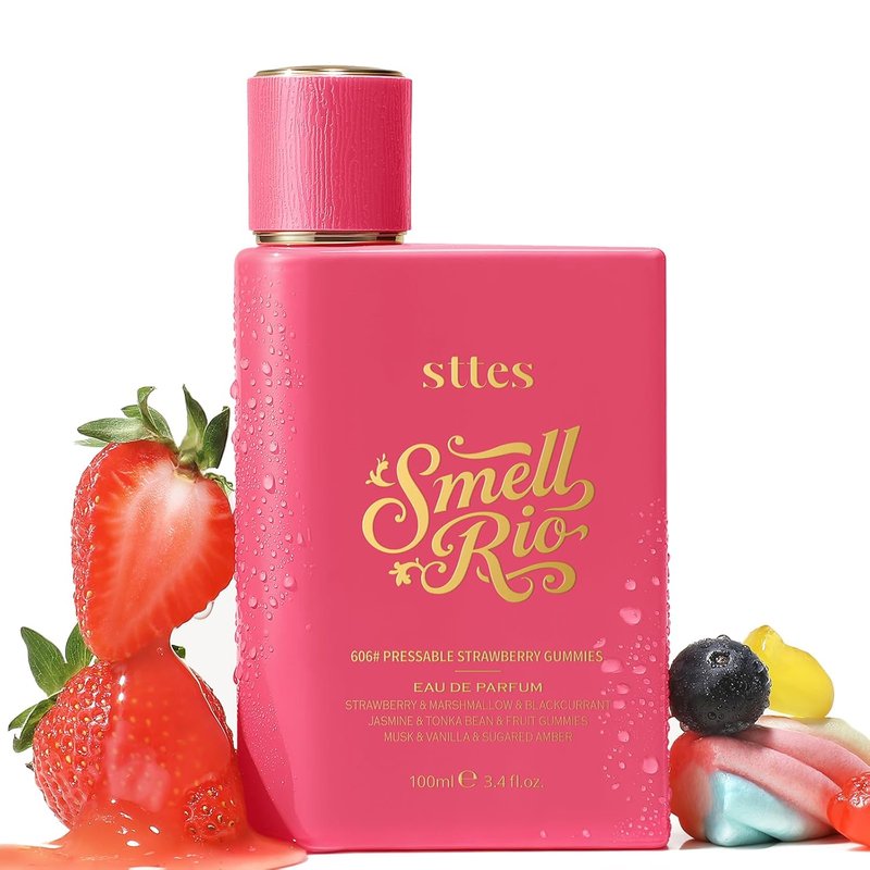 Rio Perfume 606 - Long-Lasting Hair Perfume for Women | Strawberry, Candy, Vanilla & Marshmallow Scent - 100ml (3.4 fl oz)