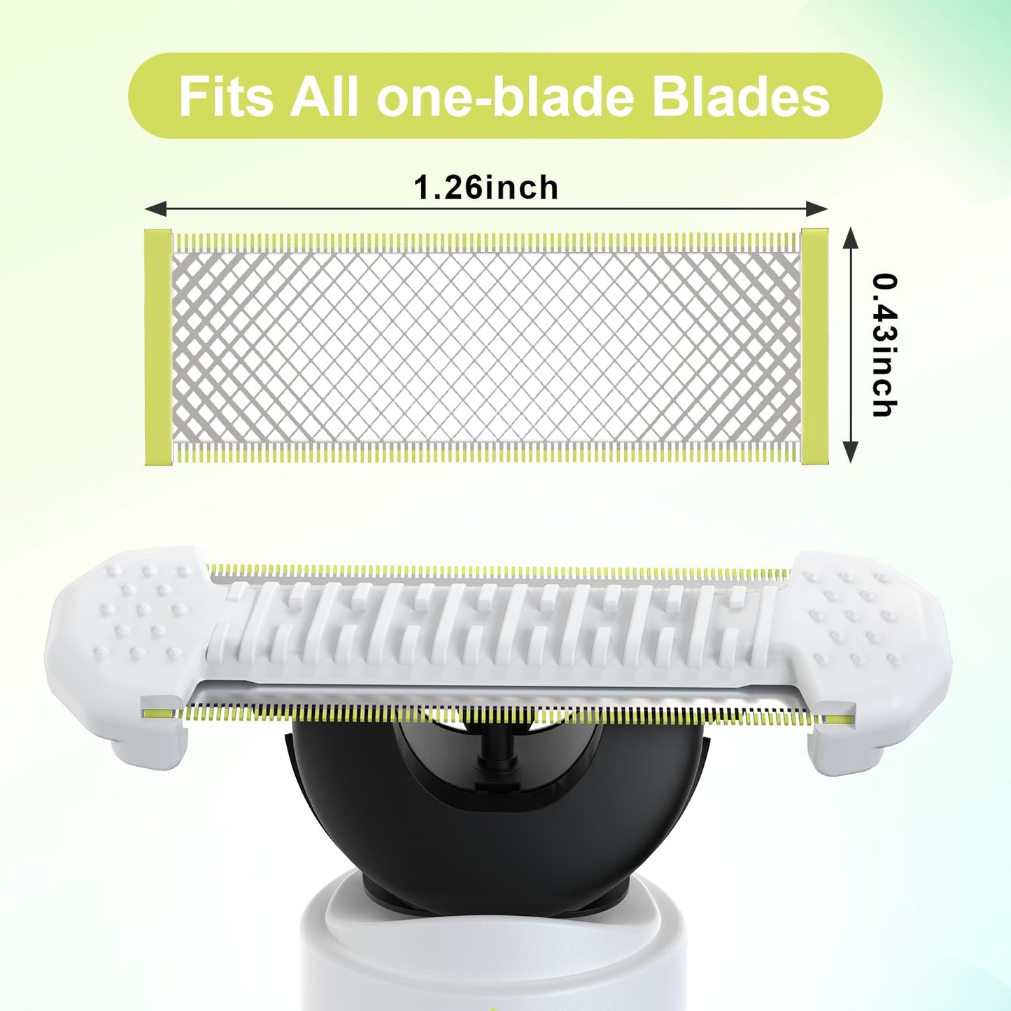 Skin Protect Replacement Guards for p-hilip norelco O-Blade, 3 Pack Unisex Intimate Pubic & Personal Body Groomer & Trimmer Protect Guards with Extra Skin Protection (BLADE NOT INCLUDED)