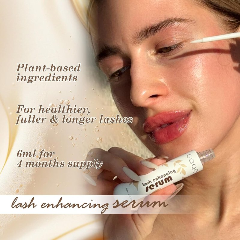 Eyelash Growth Serum - Natural Formula for Longer, Fuller Lashes | Vegan & Cruelty-Free (6ml)