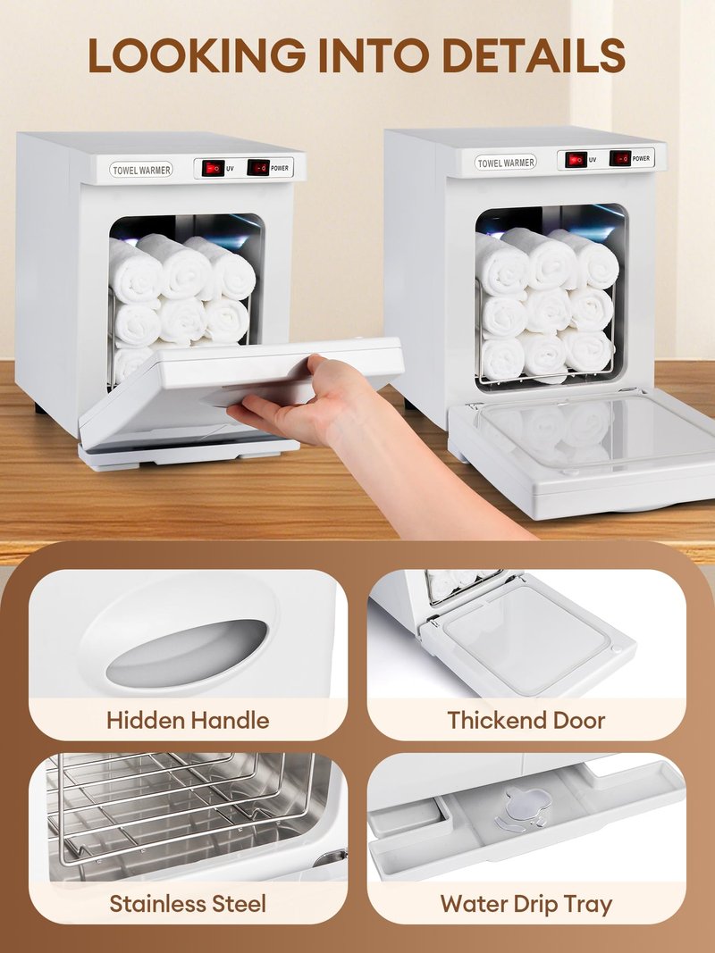 5L Hot Towel Warmer Esthetician: Hand Face Towel Warmer Heating Machine - Towel Steamer for Facial Spa Hair Beauty Salon Home