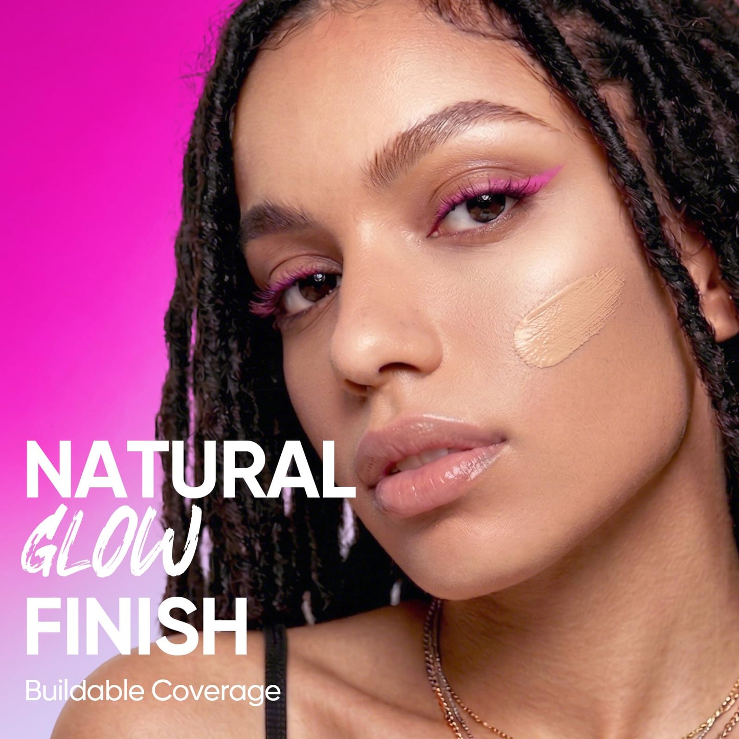 SKINTIFIC Cover Glow Perfect Cushion Foundation – Natural Radiant Finish, Medium-to-High Buildable Coverage, Hydrating Peptide Complex, Lightweight for Dry & Combination Skin,#02 Ivory