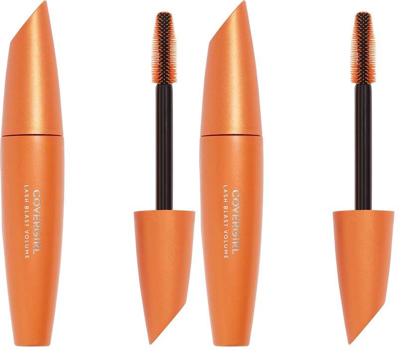 COVERGIRL Lash Blast Volume Mascara, Long-Wearing, Smudge-Proof, Cruelty Free - Black (Pack of 2)
