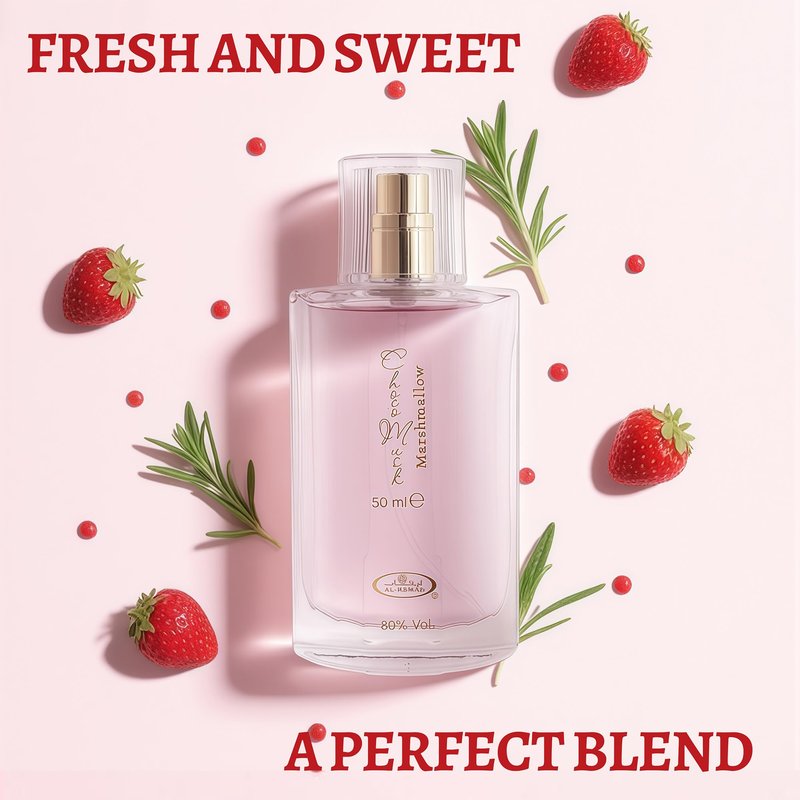 A CENTER Choco Musk Marshmallow Men/Women Cologne Eau De Parfume Vaporisateur Natural Spray Perfume for Men/Women 1.65 Fl Oz