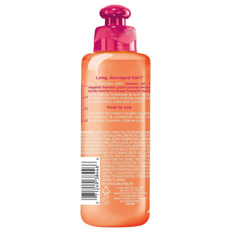 L'Oreal Paris Dream Lengths Leave-In Conditioner - No Haircut Cream, 6.8 fl. oz.