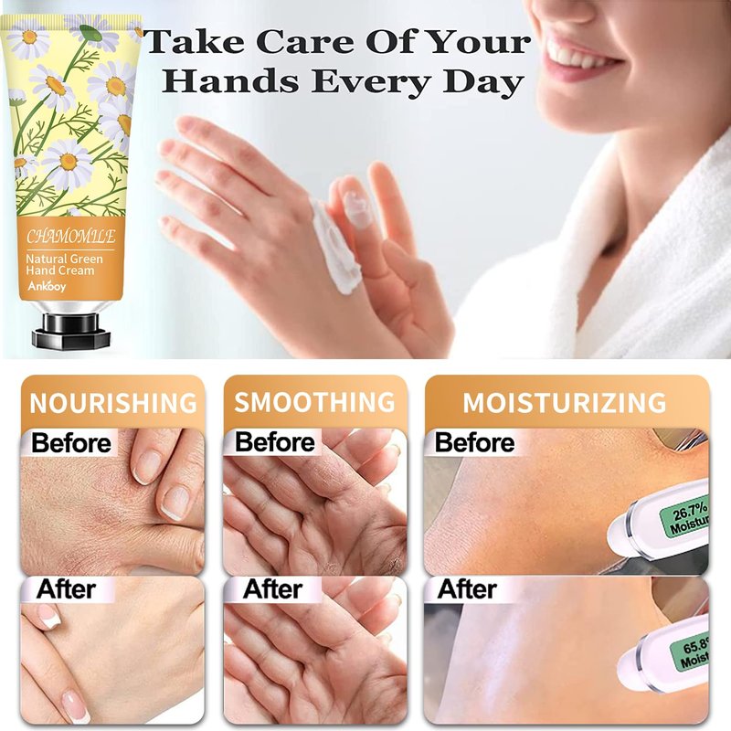 Hand Cream for Dry Cracked Hands - 12 Pack Natural Lotion | Perfect Gift for Nurses & Teachers