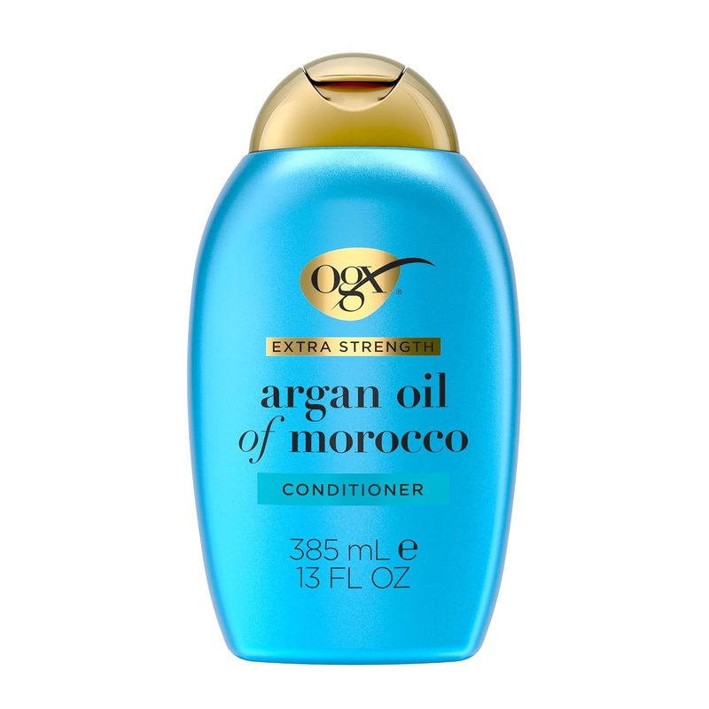 OGX Extra Strength Argan Oil Conditioner - Hydrate & Repair Dry, Damaged Hair | 13 Fl Oz