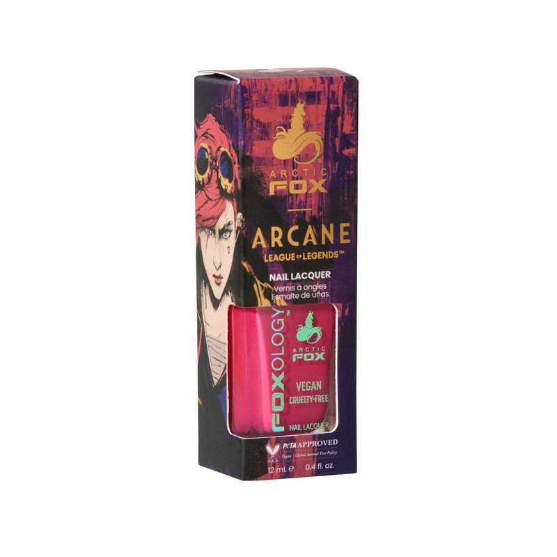 Foxology Arcane League of Legends Nail Polish VI - Vegan, Cruelty-Free, 15-Free - 0.4 Fl Oz