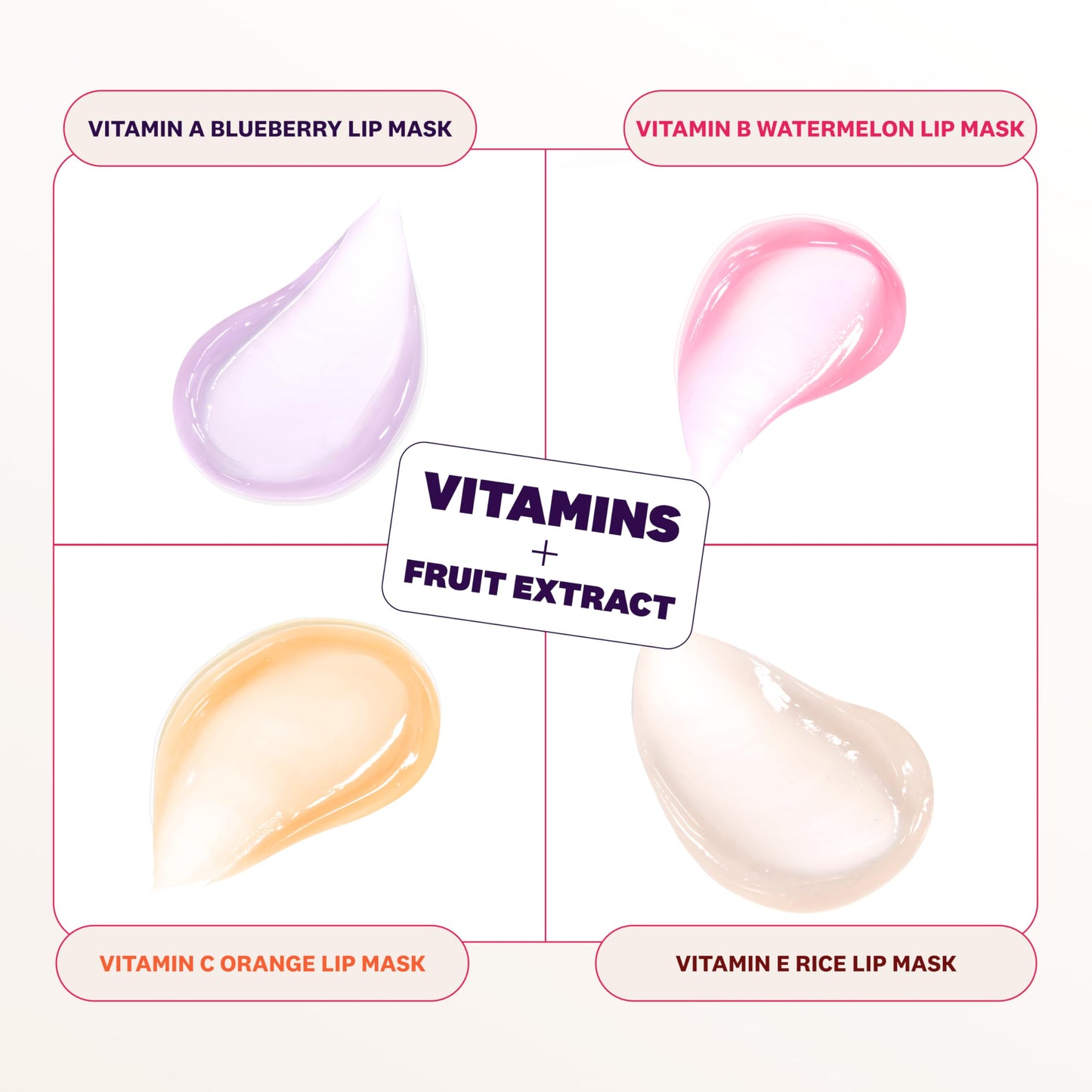 THE FACE SHOP Vitamin E & Rice Lip Mask, Softening & Moisturizing Lip Balm, Lip Sleeping Mask, Korean Skin Care