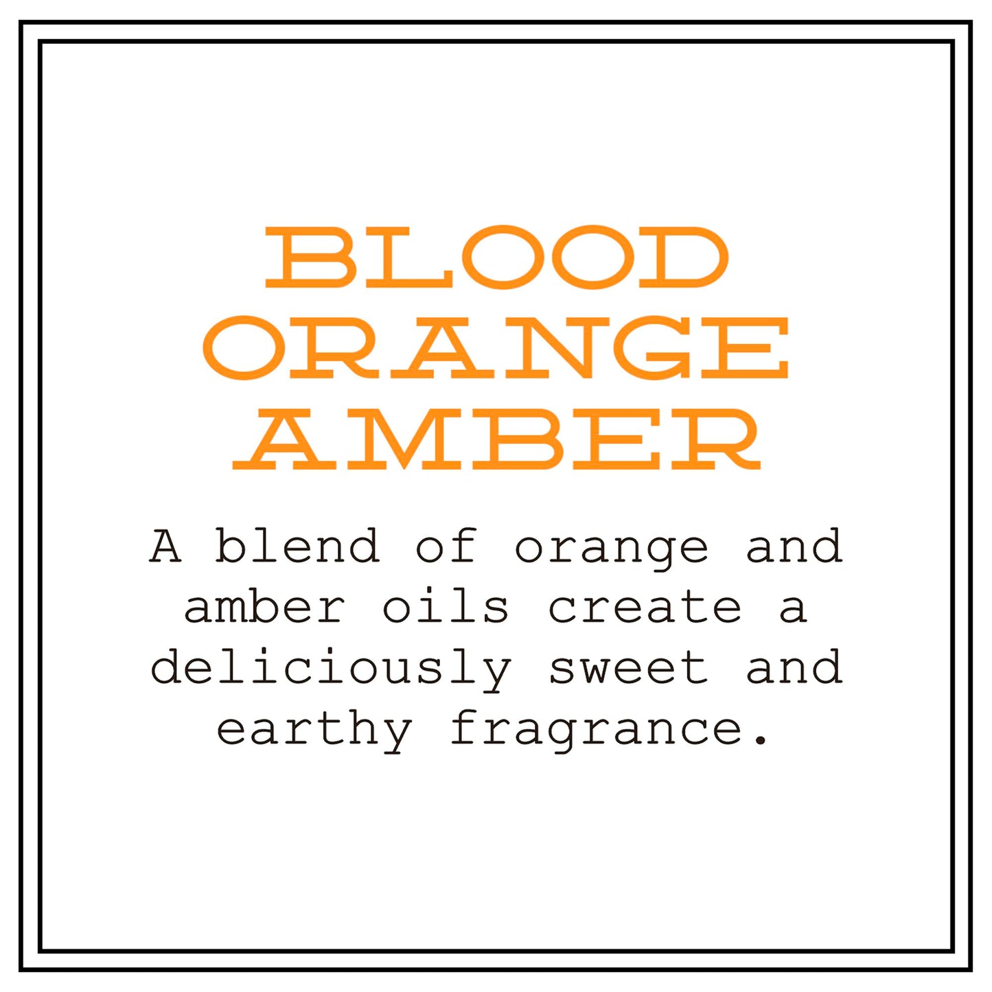 Barr-Co. Soap Shop Blood Orange Amber Apothecary Jar Candle, Orange & Amber Essential Oils, 100% Vegetable & Soy Wax Candles for Home, 120-Hour Burn Time, Clean Burning Candles, 20 oz