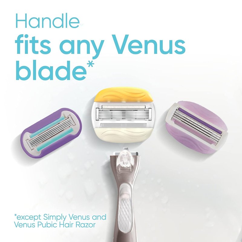Gillette Venus Razor Blade Refills - ComfortGlide with Olay Coconut Scent | 6 Count