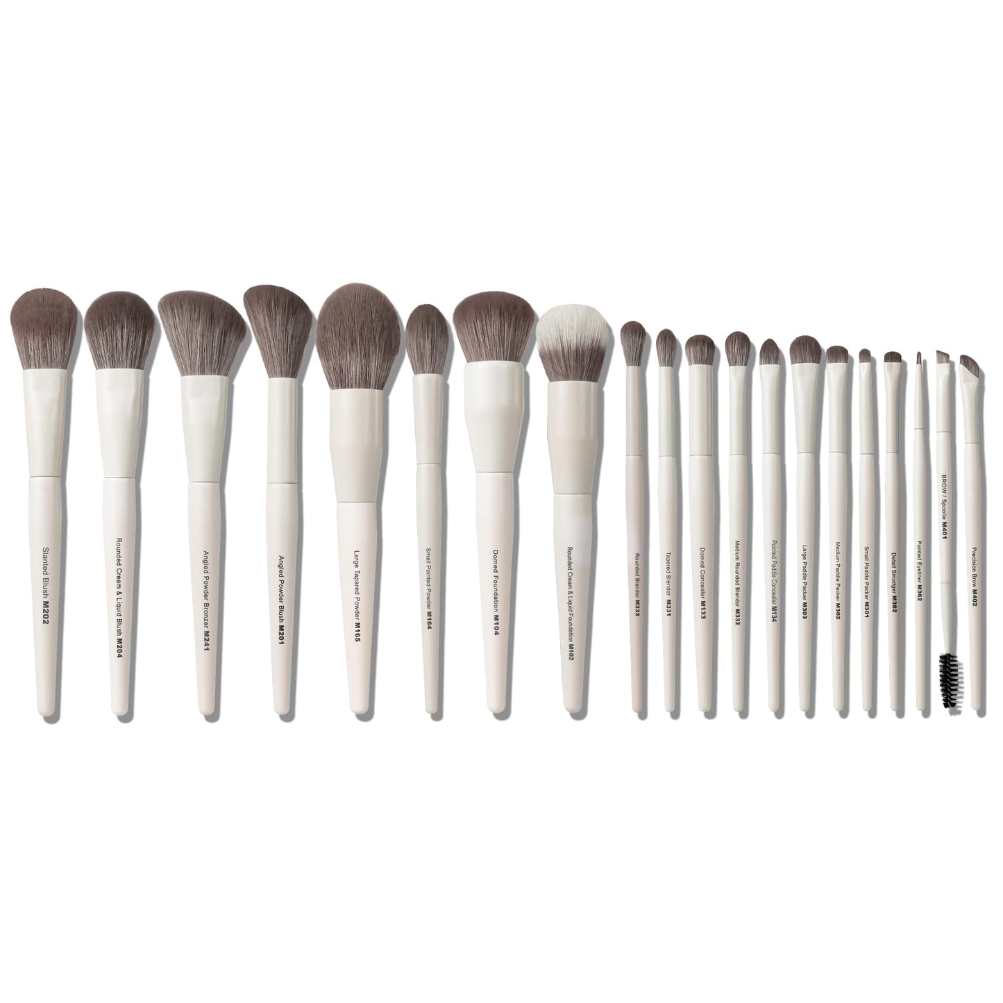 VYNESTRA 20 Pcs Pro Grade Makeup Brushes Set with Dense Ultra Soft Vegan Bristle,Elegant Design Make up Brushes for Powder, Foundation,Bronzer,Highlight,Face Blending Contour, Concealer, Eye shadow