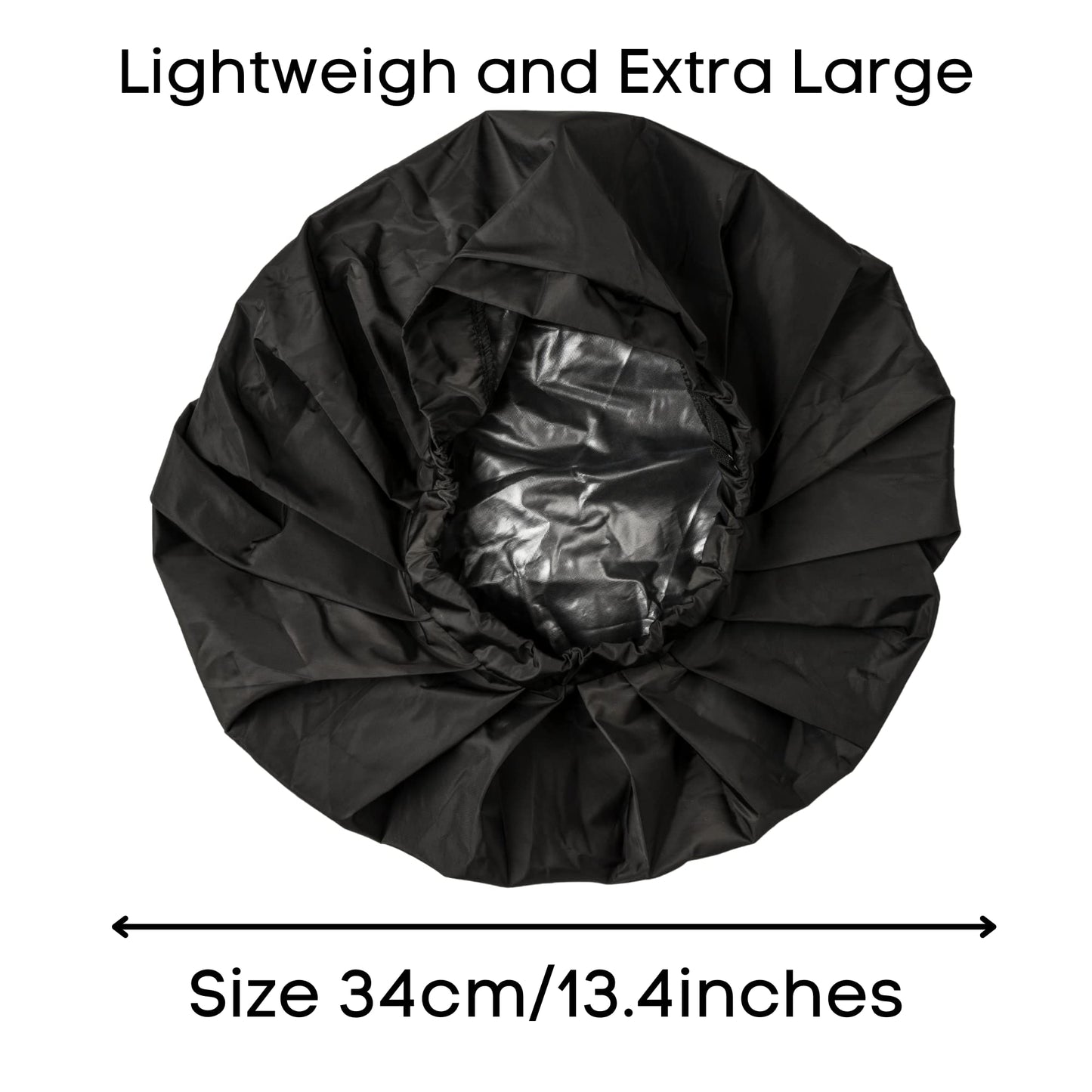 TTAT Shower Cap Extra Large for Men & Women With Braids, Dreadlocks, Locs, Afro, Coily, and Long Hair, Waterproof, Washable, Reusable & Adjustable, Great for Home, Spa, Conditioning, Self Care, Hotel & Salon