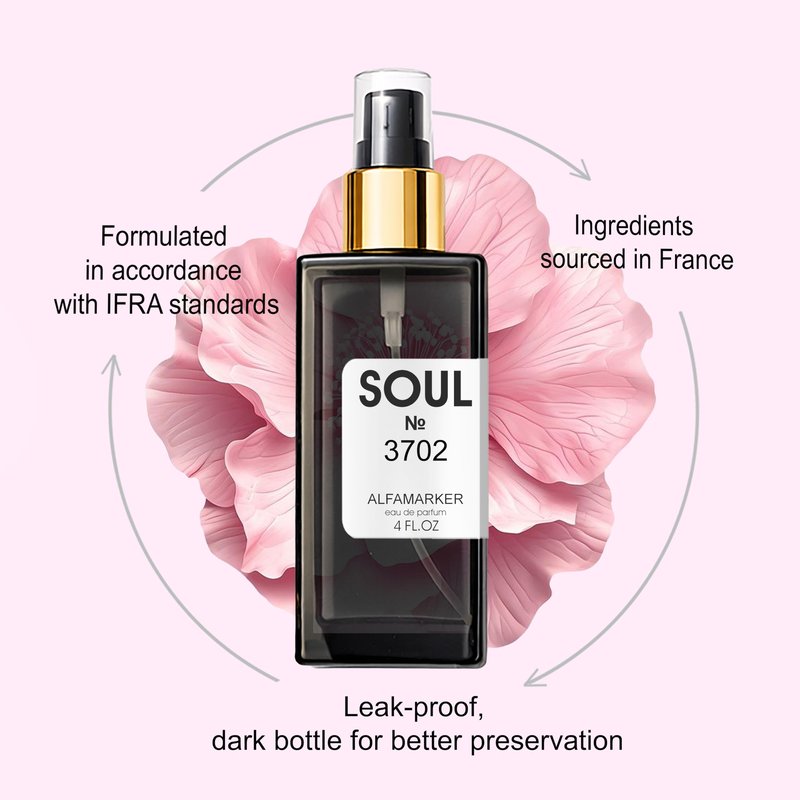 ALFAMARKER SOUL №2106 The Way Perfume for Women | Long Lasting Eau de Parfum Spray 4.0 Fl Oz / 120ml | Boutique-Inspired Floral Fruity Women’s Fragrance