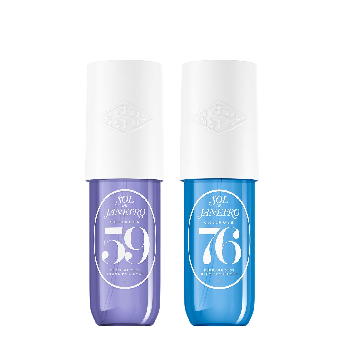 Sol de Janeiro Perfume Mist For All Duo | Unisex Fragrances for Women and Men | Cheirosa 59 & 76 | Woody Fragrances | Vanilla Musk | 3 fl oz each (Set of 2)