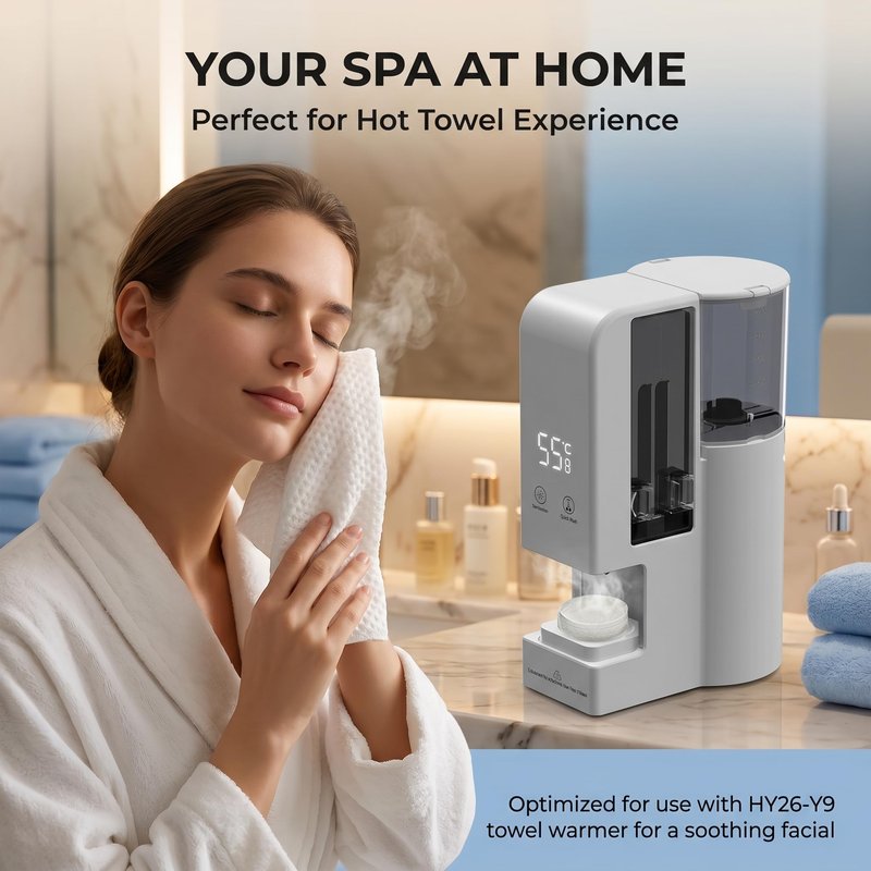 Disposable Face Towel, Portable Compressed Towel hot face towel hot towel,It can be paired with the following hot towel machine ASIN: B0GR3Z1BYS (80PCS)