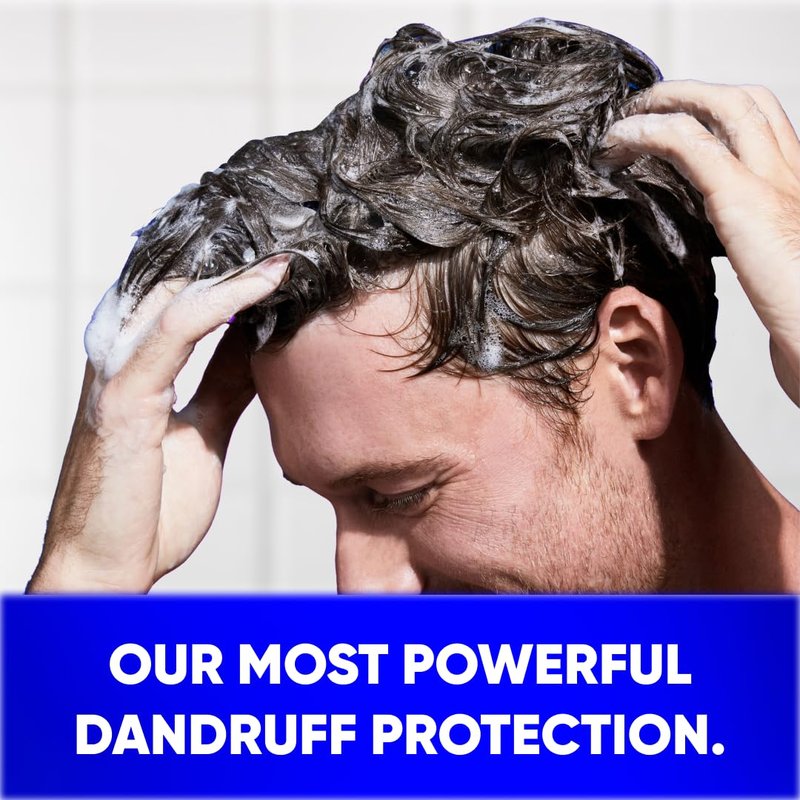 Head & Shoulders Dandruff Shampoo, Clinical Strength Advanced Oil Control, Our Maximum Anti-Dandruff Prescription-Strength Formula, Flake Protection, Seborrheic Dermatitis Relief, Citrus, 13.5 Fl Oz