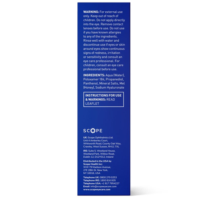 Optase Life Sensitive Eye Makeup Remover – Gentle & Effective for All Skin Types - Breakthrough Innovation vs Traditional Micellar Water - 100ml