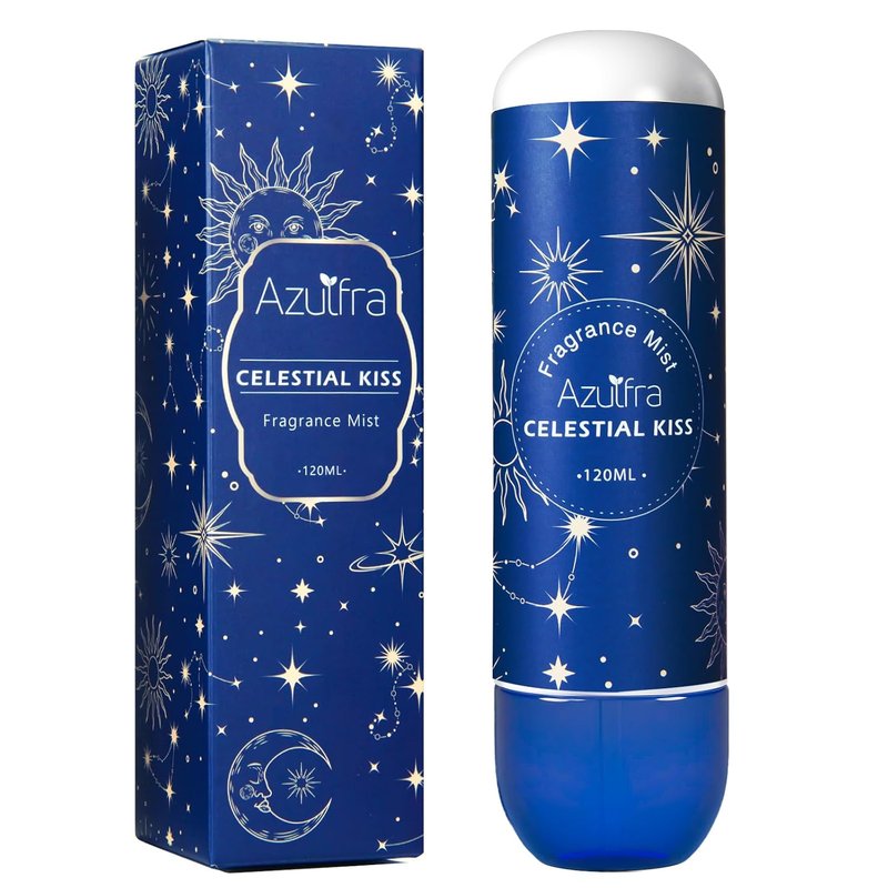 Azulfra Body Spray - Celestial Kiss Hair & Body Fragrance Mist with Jasmine & Raspberry | 4 fl. oz